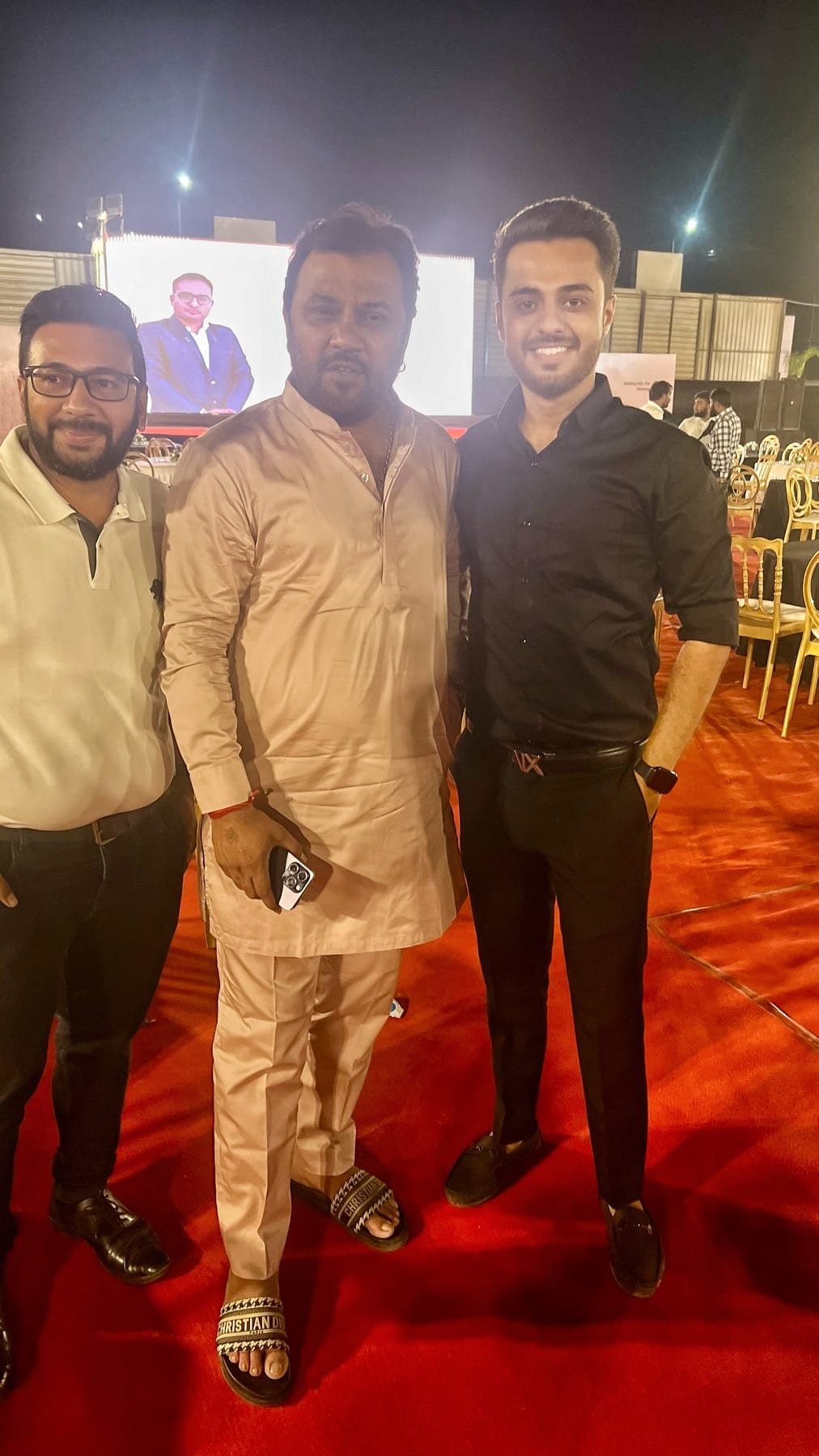An evening event with a fellow developer